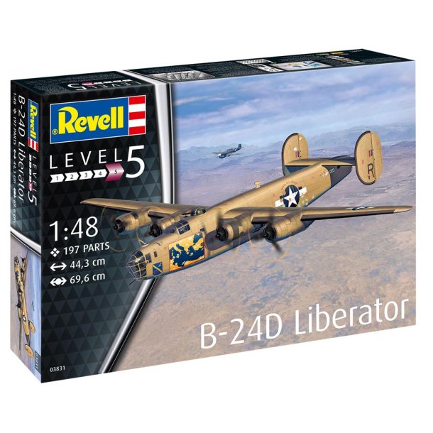 Revell B-24D Liberator modelfly