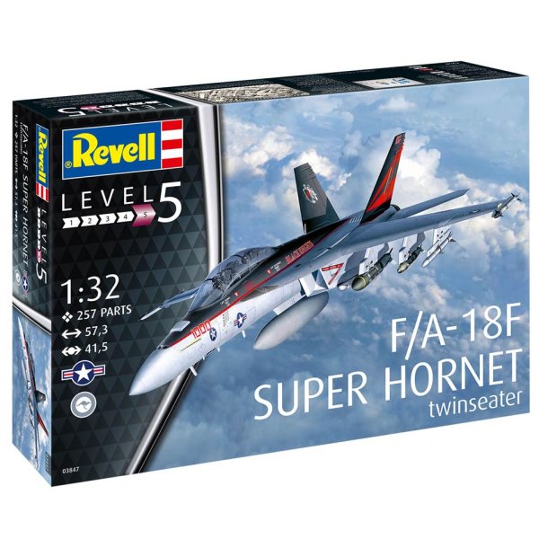 Revell F/A-18F Super Hornet modelfly
