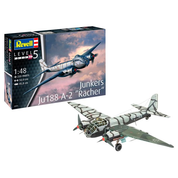 Revell Junkers Ju188 A-2 "Rcher" modelfly