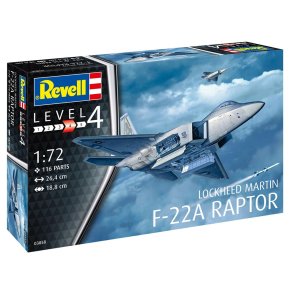 Revell Lockheed martin F-22A Raptor modelfly