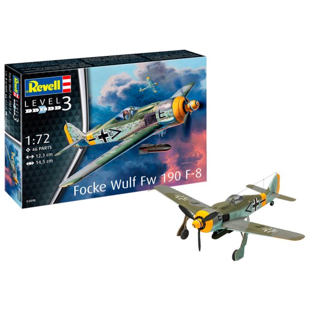 Revell Focke Wulf Fw190 F-8 modelfly