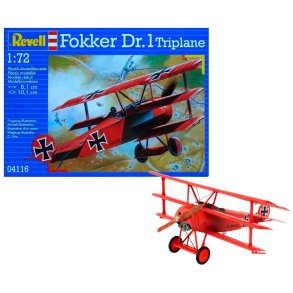 Revell Fokker Dr. 1 Triplane modelfly