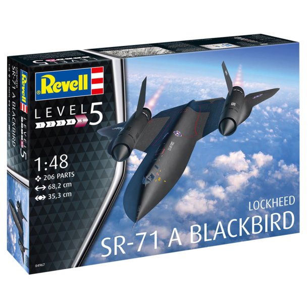 Revell Lockheed SR-71 Blackbird modelfly