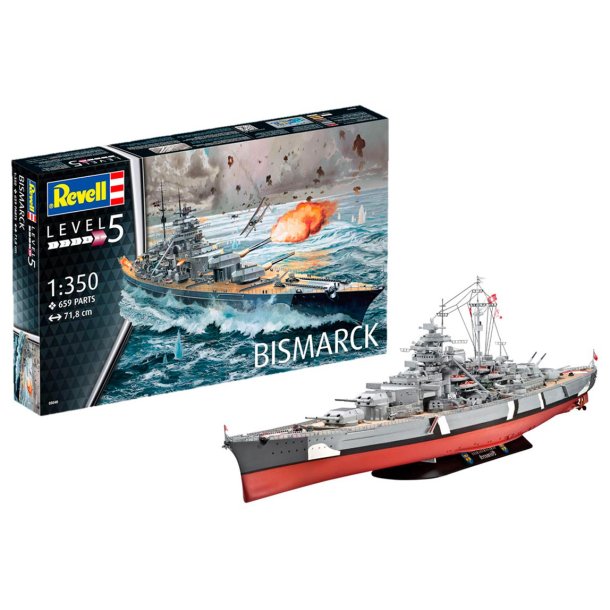 Revell Bismarck modelskib