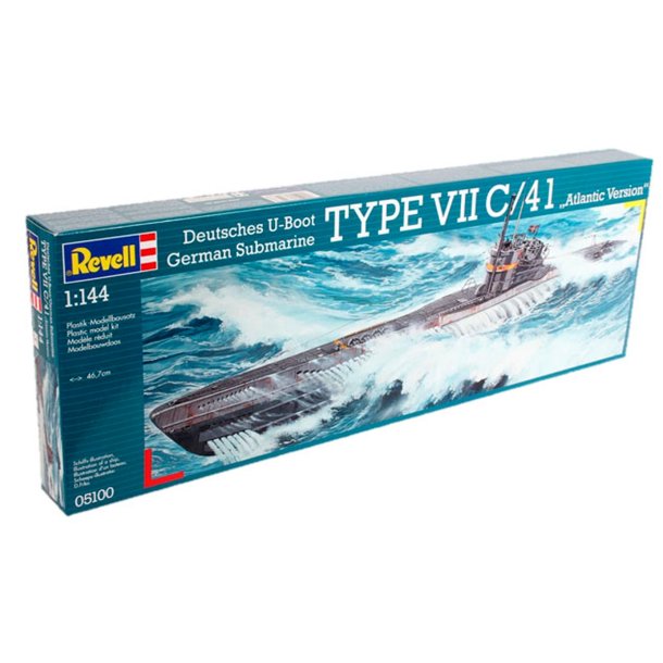 Revell Submarine Type VII C/41 model ubd