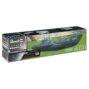 Revell German Submarine Type VII C/41 model ub�d
