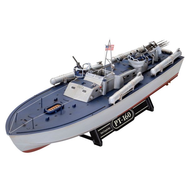 Revell Patrol Torpedo Boat PT-160 modelskib - Med lim og maling