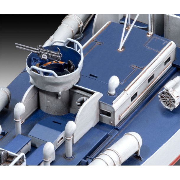 Revell Patrol Torpedo Boat PT-160 modelskib - Med lim og maling