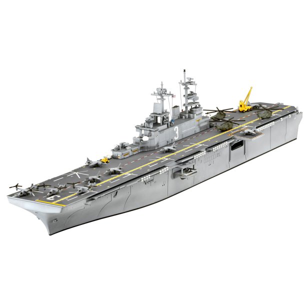 Revell Assault Carrier USS WASP CLASS modelskib
