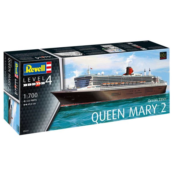 Revell Queen Mary II modelskib