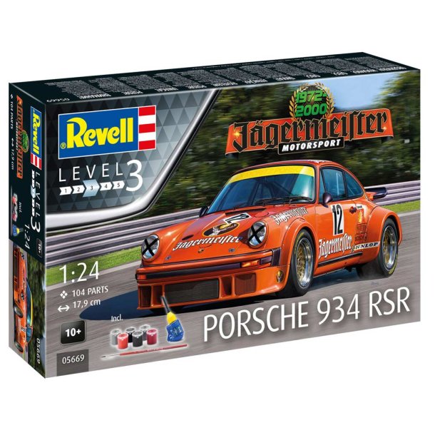 Revell Porsche 934 50th Anniversary - modelbil