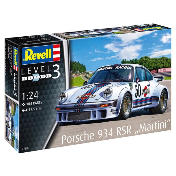 Revell Porsche 934 RSR "Martini" modelbil