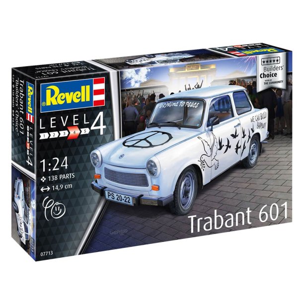 Revell Trabant 601S "Builder's Choice" modelbil