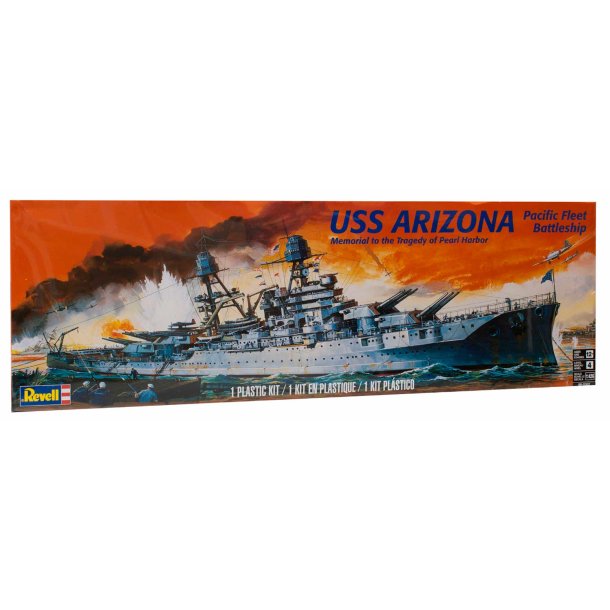 Revell USS Arizona Battleship modelskib
