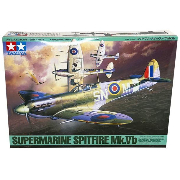 Tamiya Supermarine Spitfire Mk.Vb modellflygplan