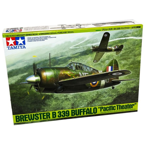 Tamiya Brewster B-339 Buffalo "Pacific Theater" modelfly