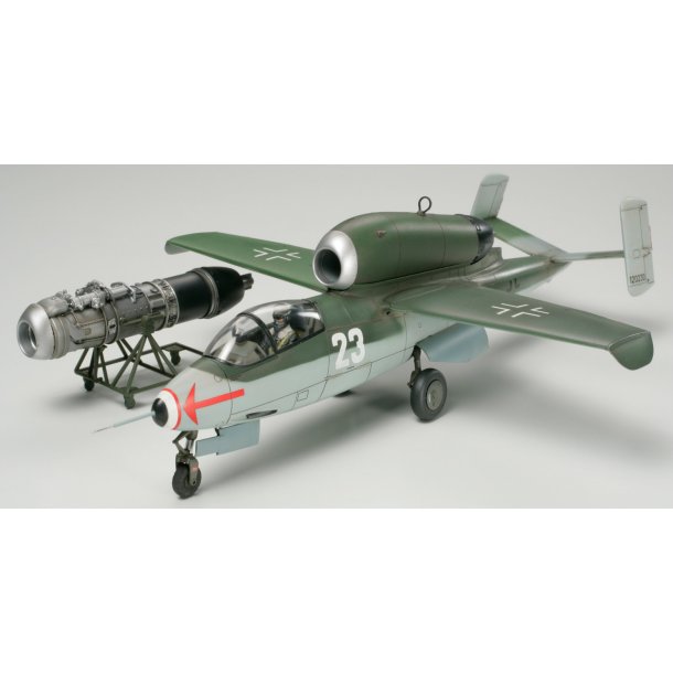 Tamiya Heinkel He162 A-2 "Salamander" modellflygplan