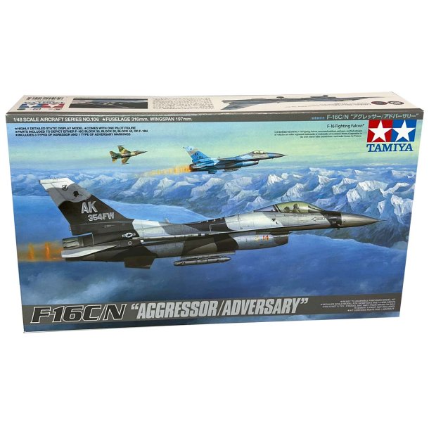 Tamiya F-16C/N "Aggressor / Adversary" modelfly