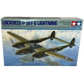 Tamiya Lockheed P-38 F/G Lightning modellflygplan