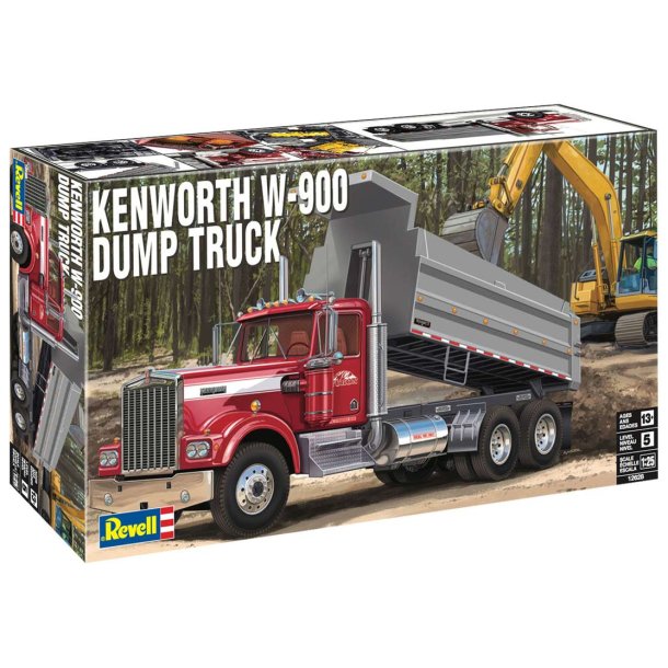 Revell Kenworth W-900 Dump truck modellastbil