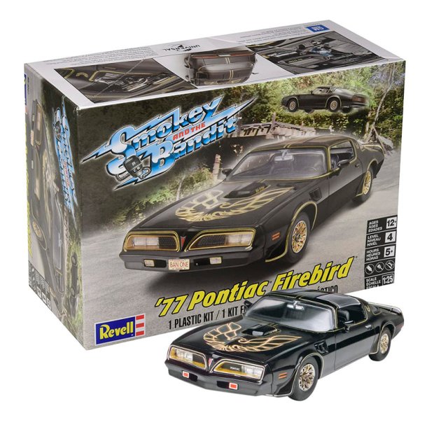 Revell Pontiac Firebird 1977 Smokey and The Bandit modelbil