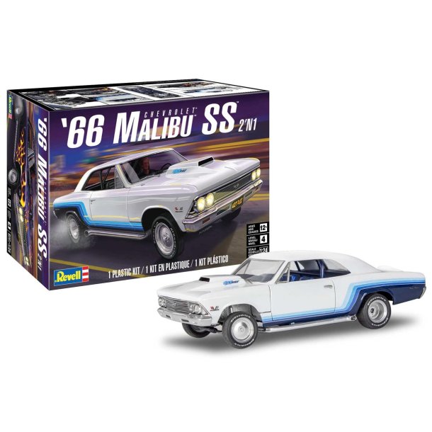 Revell 1966 Malibu SS 2N1 modellbil