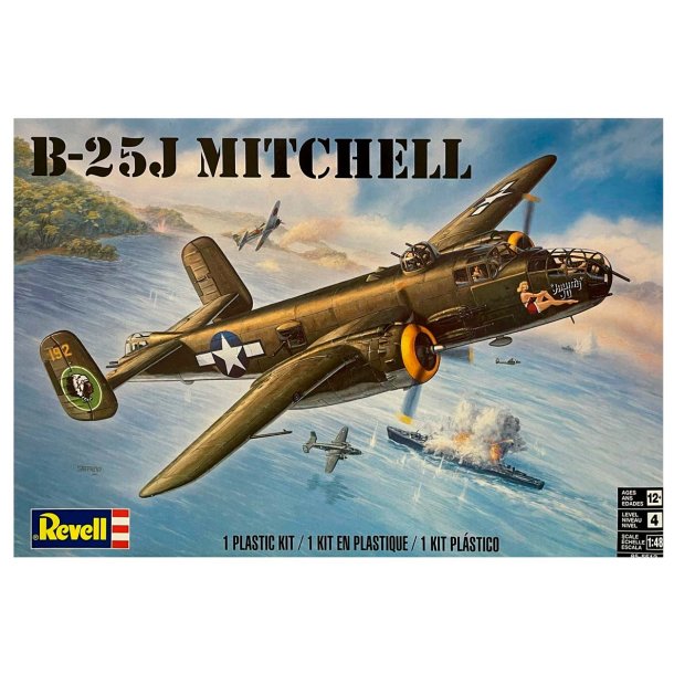 Revell B-25J Mitchell modelfly