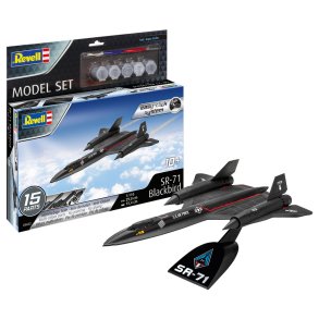 Revell Lockheed SR-71 Blackbird modelfly - easy click - Med lim og maling