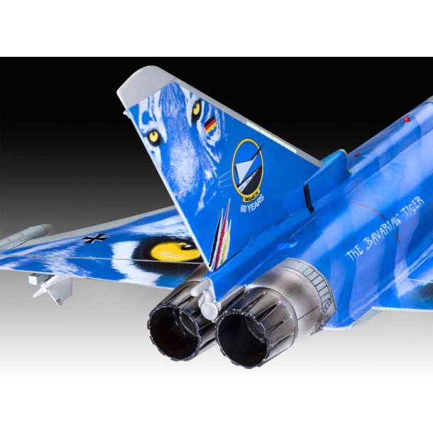 Revell Eurofighter TyphoonBavarian Tiger 2021 modelfly - Med lim og maling