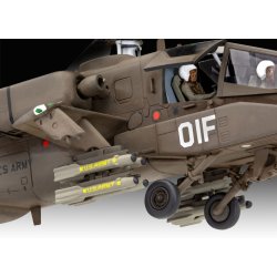 Revell Model Set AH-64A Apache - Med lim og maling