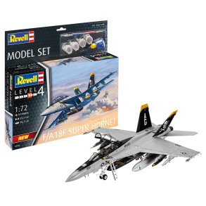 Revell F/A-18F Super Hornet modelfly - Med lim og maling