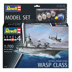 Revell Assault Carrier USS WASP CLASS modelskib