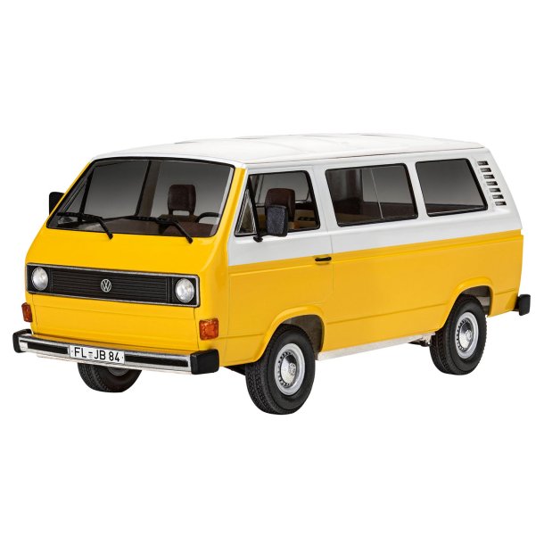 Revell Model Set VW T3 Bus - modelbil - Med lim og maling