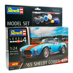 Revell '65 Shelby Cobra 427 - modelbil - Med lim og maling