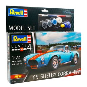 Revell '65 Shelby Cobra 427 - modelbil - Med lim og maling