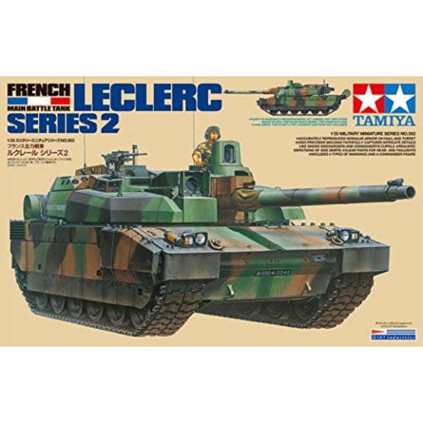 Tamiya French Main Battle Tank Leclerc Series 2 modelkampvogn