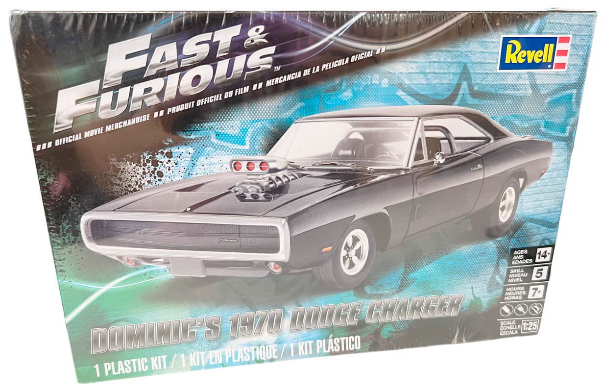 Maquette Revell FAST & FURIOUS - DOMINICS 1970 DODGE CHARGER