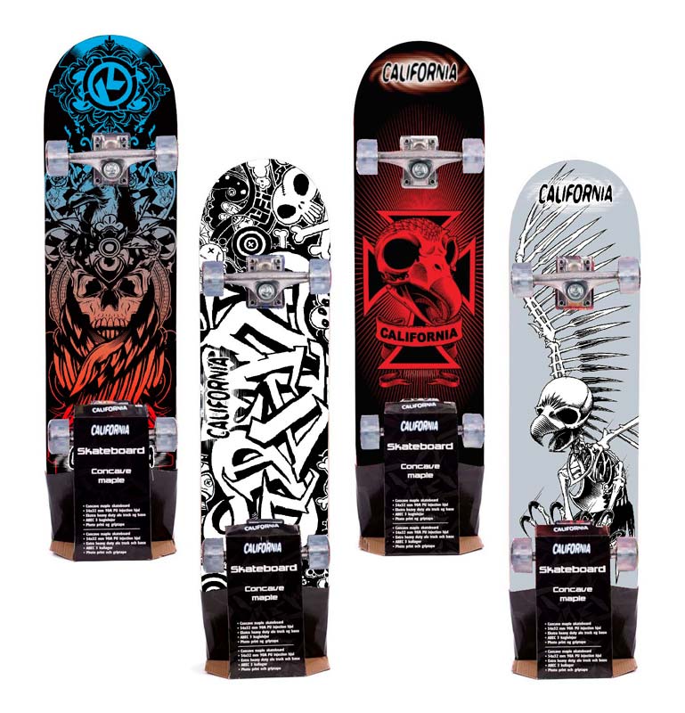 Skateboard California maple køb skateboard online hos
