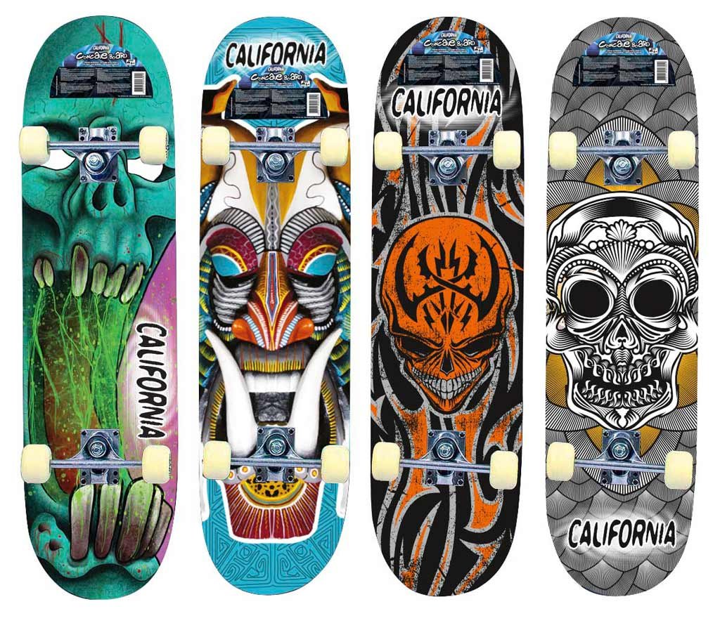 Skateboard California ALU - køb skateboard online nu
