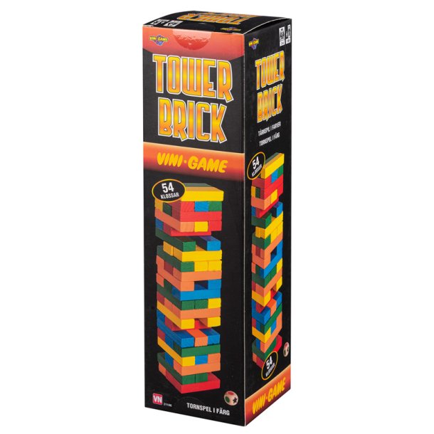 Tower brick i tr med 54 tegel.