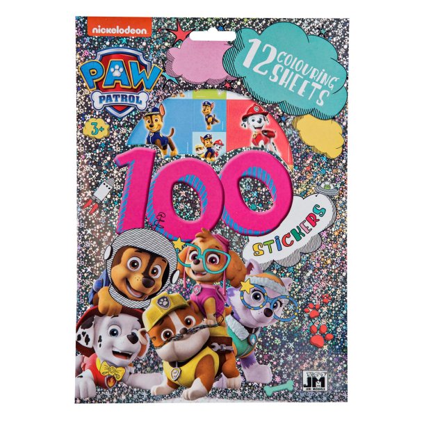 Paw Patrol stickers / malebog