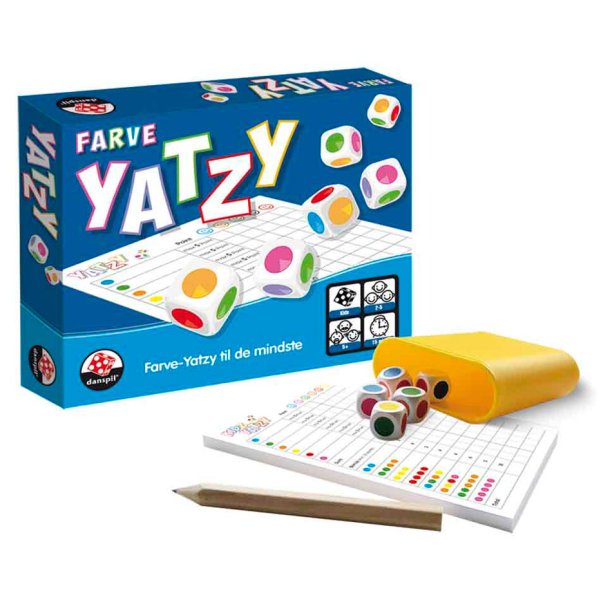 Brne Yatzy med farver