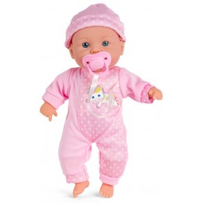 Mathilde dukke med grde og suttelyde