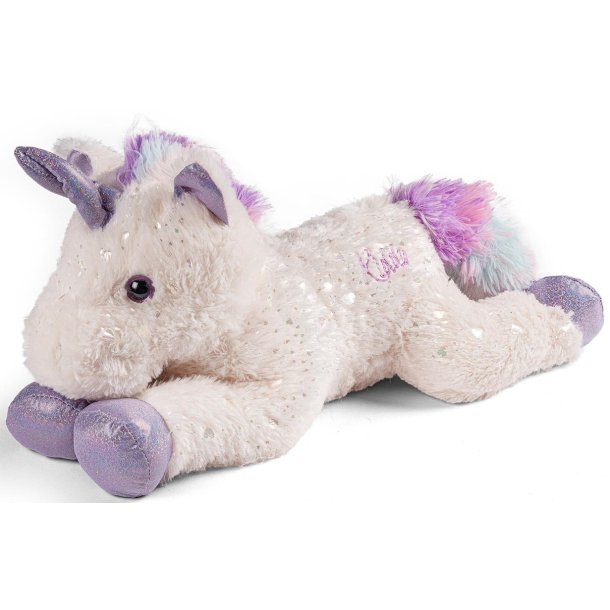 Kiddy enhjrning bamse - 53 cm hvid