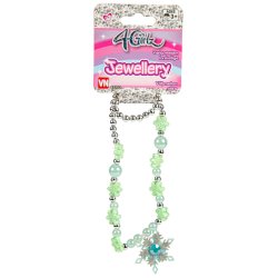 4 - Girls halskde med vedhng ass.