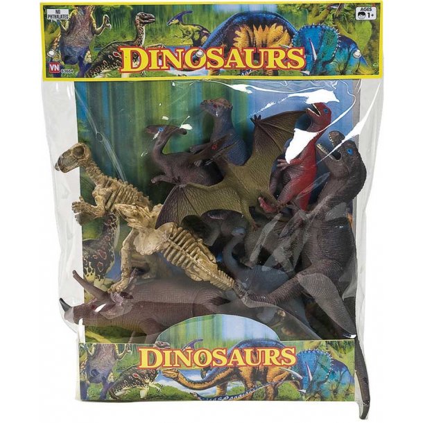 Dinosaurer i pose