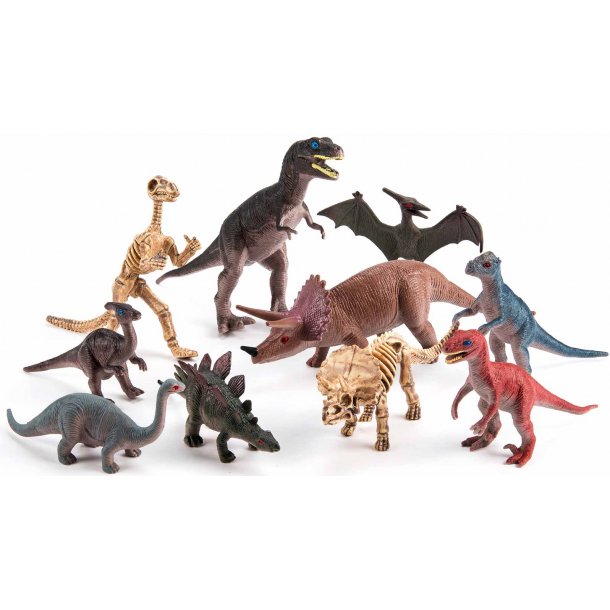 Dinosaurer i pose