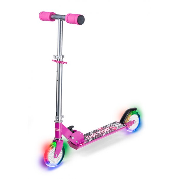 California LED lbehjul - pink