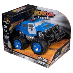 Speedcar Politi Monster Truck