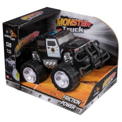 Speedcar Politi Monster Truck